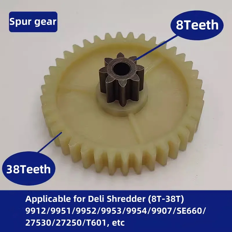 8T-27T~40Teeth For Deli Shredder 9904 33040 33043 9907 9912 9920 9953 And Other Shredder Gears