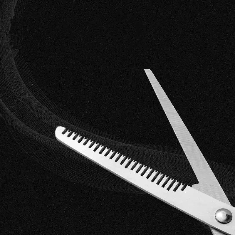 مجموعة مقصات تصفيف الشعر الاحترافية أداة لتخفيف شعر الأطفال وتصفيف الشعر للرجال والنساء مشط مقص #2