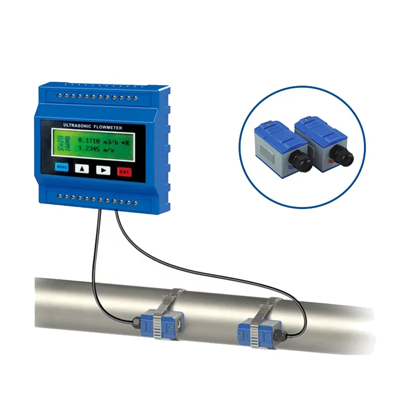 DN300-6000 Module Ultrasonic Flow Meter Digital Ultrasonic Water Flow Meter