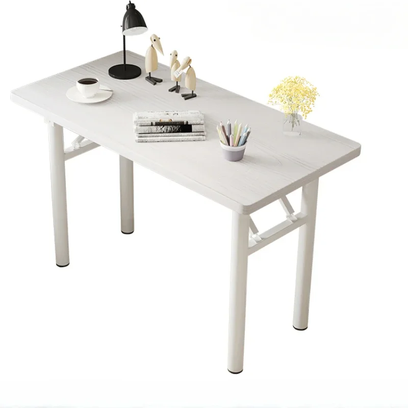 Escritorios De oficina portátiles De alta calidad, tocador plegable, bonitos escritorios blancos para ordenador, Mesa De Escritorio única inusual, muebles modernos