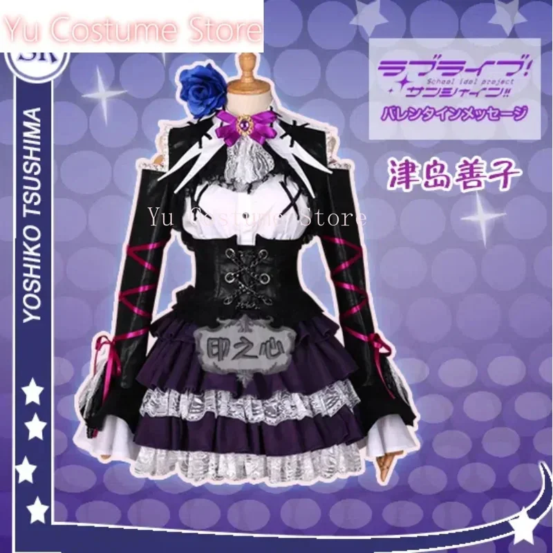 Yu Lovelive Aqours Guilty Kiss Costume Cosplay Cos Gioco Anime Party Uniform Hallowen Gioca a Ruolo Abbigliamento Abbigliamento 5;c,8'z,6.k;s;3'v
