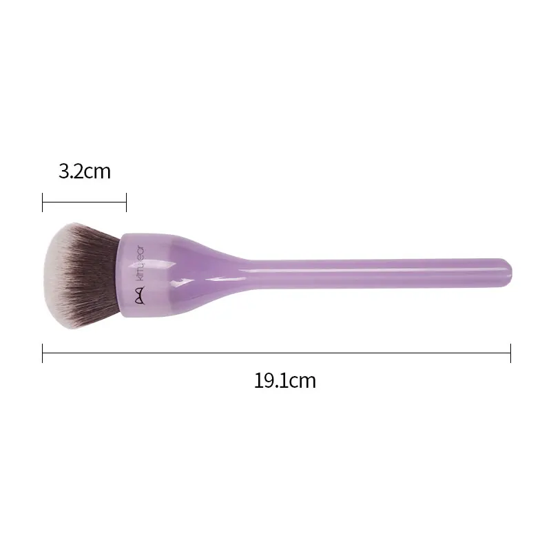 Pinceau de maquillage en résine pour fard à joues, outils de beauté pour le visage