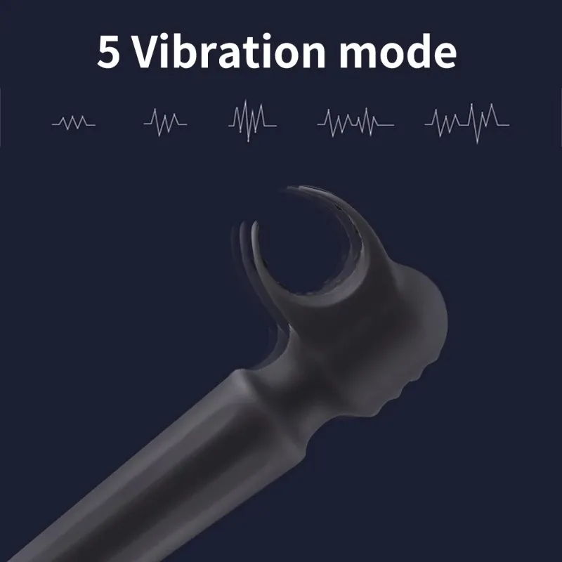 الهزاز القوي 5 تردد عصا للنساء AV عصا الإناث البظر G بقعة الجسم مدلك الكبار هزاز الجنس لعب للمرأة #2