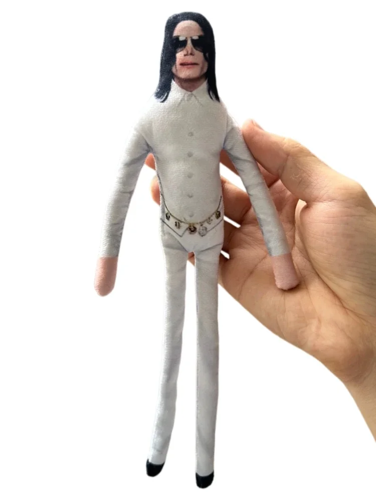 Neue Anime Michael Jackson Cosplay Requisiten-Puppe Plüsch-Stofffigur mit Beweglichen Gelenken Raumdekoration Geschenk für Fans – Detail 11