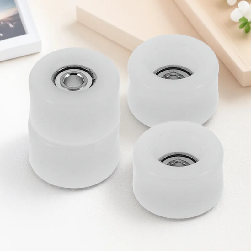 4Pcs Finger Skateboard Räder Langlebige Highspeed Lager Glatt Roll Mini Skateboard Zubehör Reparatur Teile