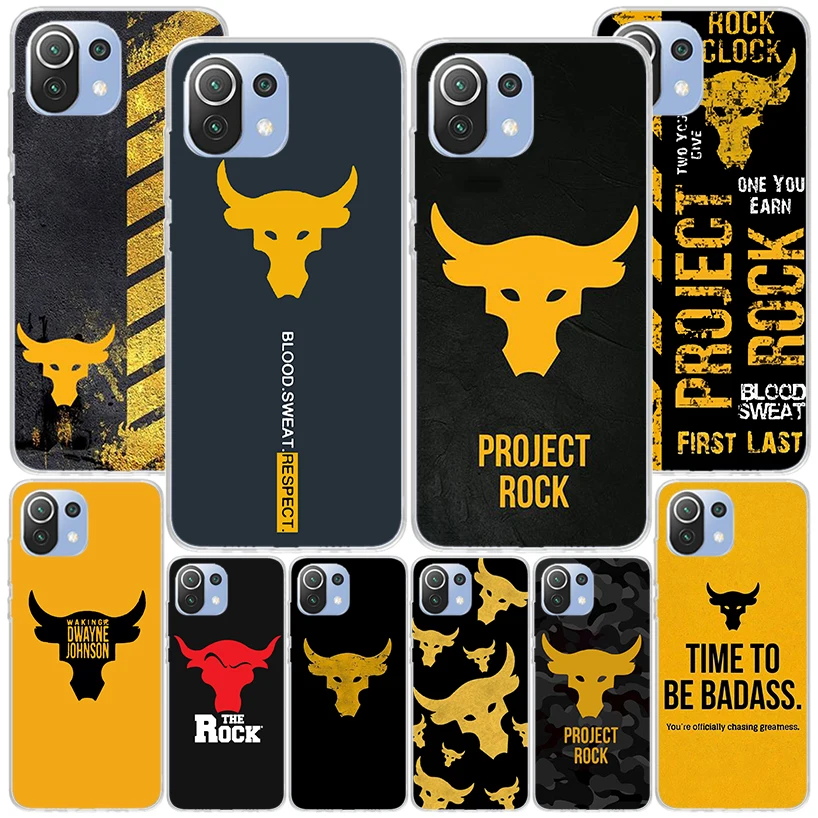 The Rock Dwayne Johnson ua Phnoe Case for Xiaomi Mi 11T 12T 10T 9T Pro 13 12 11 A3 11i 8 9 10 Lite 12X 5X 6X Unique Cover Coque