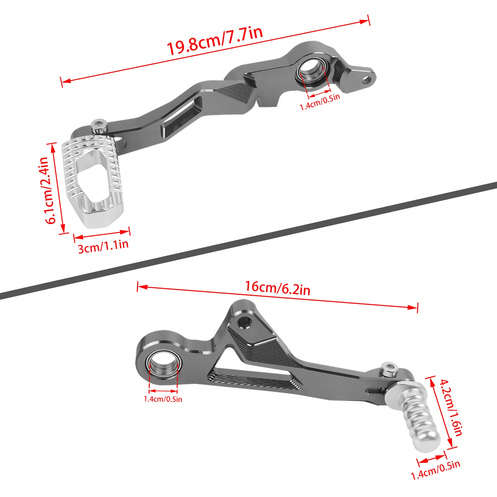 Rear Brake Pedal Lever R1250GS Shift Lever Gear Shifter Foot Pedal Shifting For BMW R1250 GS Adventure R 1250 GS/ADV 2019-2021
