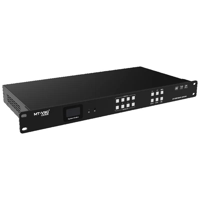 Seamless HDMI Matrix 4x4K 30Hz HDMI Matrix Switch Support Video Wall Controller 2x2 EDID + Audio