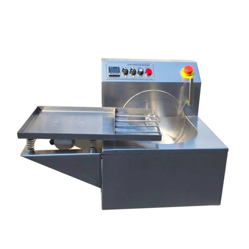 15kg Chocolate Tempering Machine With Vibration Table 110v / 220v Chocolate Melter Combined With Vibrator