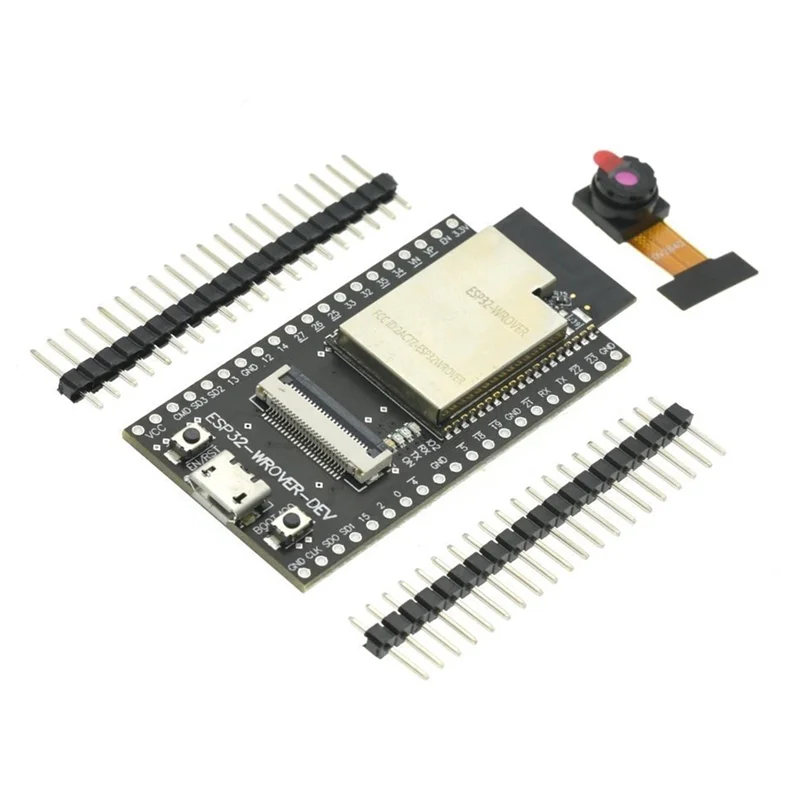 AED6-ESP32 CAM Placa de Desenvolvimento ESP32-WROVER-DEV CH340C Módulo Wifi Com Câmera OV2640 ESP32-CAM ESP32-WROVER