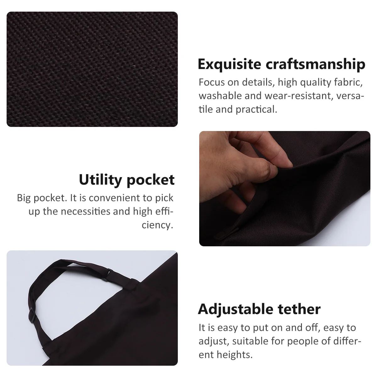 

Waterproof Anti-Soil Cooking Apron For Kitchen Barber Salon Hairdressing Garden Cafe Bakery Restaurant Home Gift