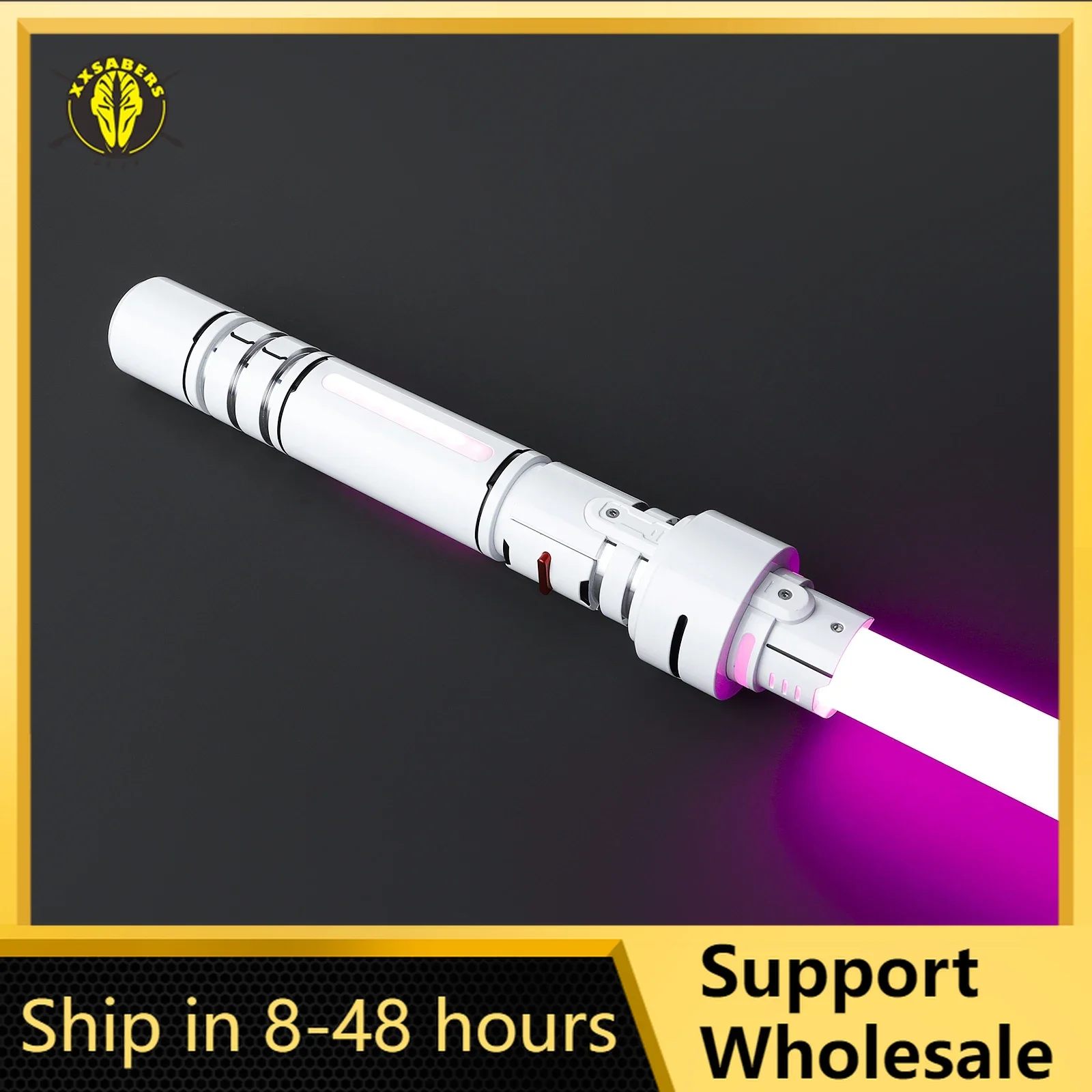 Lightsaber Neopixel Jedi Laser Sword Metal Hilt Heavy Dueling Sensitive Smooth Infinite Changing Hitting Sound LTG Light Saber