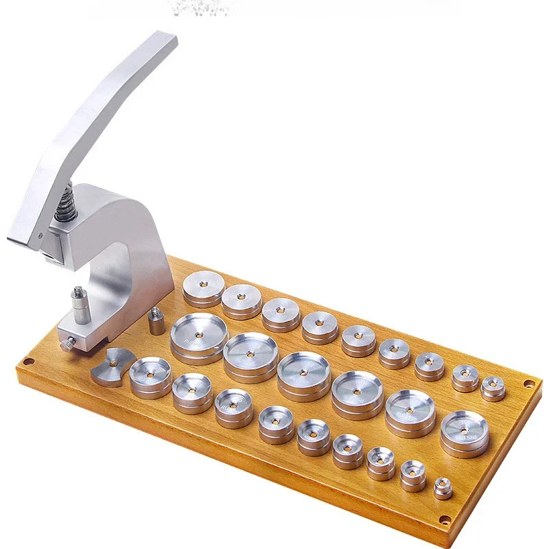 

Hot SalesAluminium Watch Back Press Tool Set Nylon Prevent Slip Fitting Dies Watch Back Case Closer For Watchmaker Watch Repair