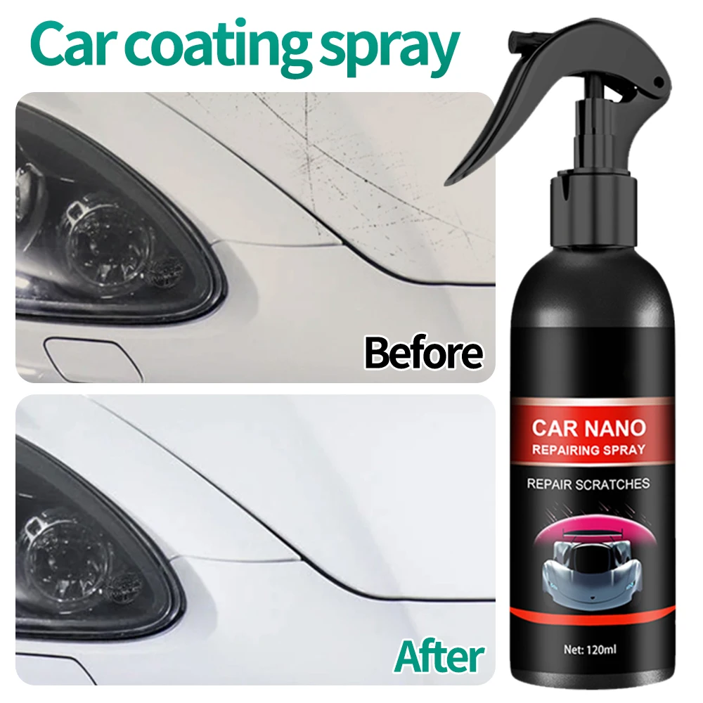 Car Ceramic Coating Agent Scratches-resistant Polisher Hydrophobic Layer Paint Glass Nano Spray 120ML for SKODA Superb Fabia