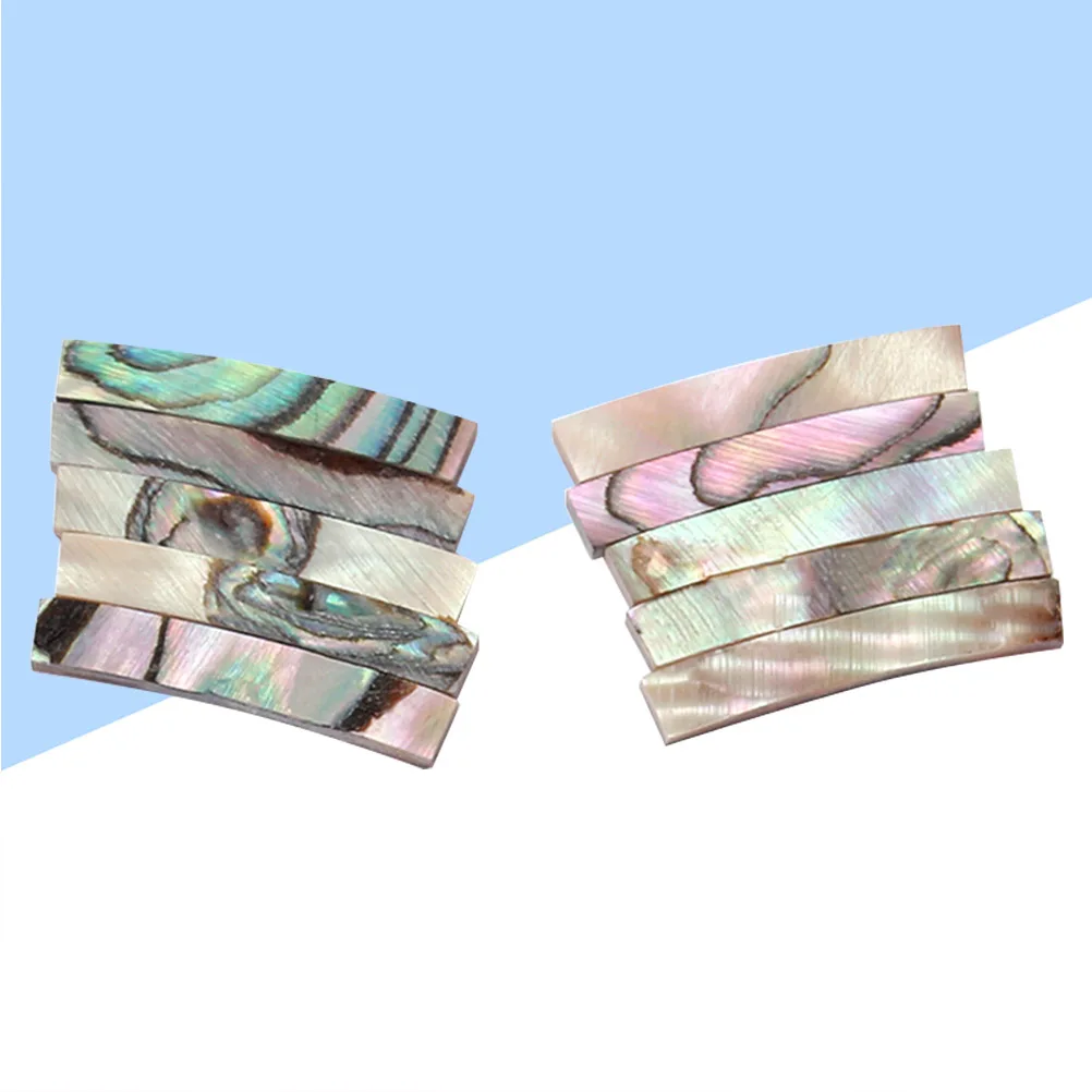 

10 Pcs Classical Guitar Binding Abalone and The Shell Purfling Strip Nut