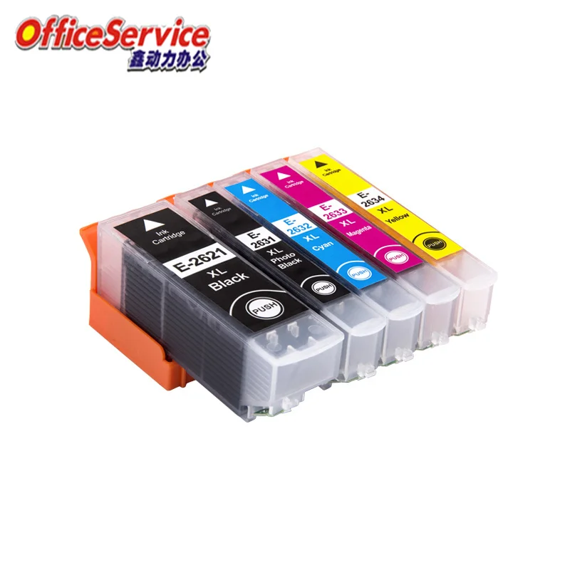 T2621 T2631 26XL Compatible ink Cartridge For Epson XP-510 XP-520 XP-600 XP-605 610 615 620 625 700 710 720 800 810 820 printer