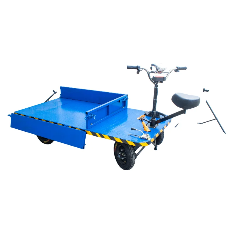 Cheap Price Electric Lift Flatbed Trolley Hot Sale Mobile Scissor Lift Tables Hydraulic Platform Truck for Factory Warehouse view 6