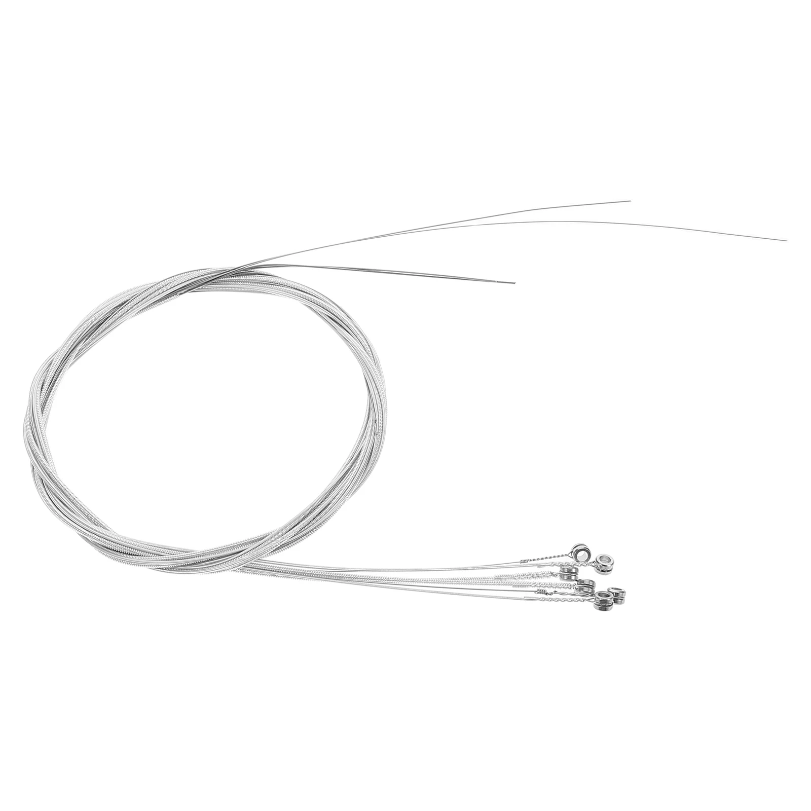

6pcs Plated Guitar Bass Guitar Strings Strings Acoustic Bass Cello Dulcimer Parts Accessories Replacement Kit