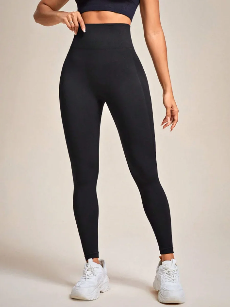 سراويل ضيقة عالية الخصر لرفع الأرداف، سراويل لياقة بدنية ضيقة وجيدة التهوية، سراويل يوجا رياضية مرنة للجري للسيدات