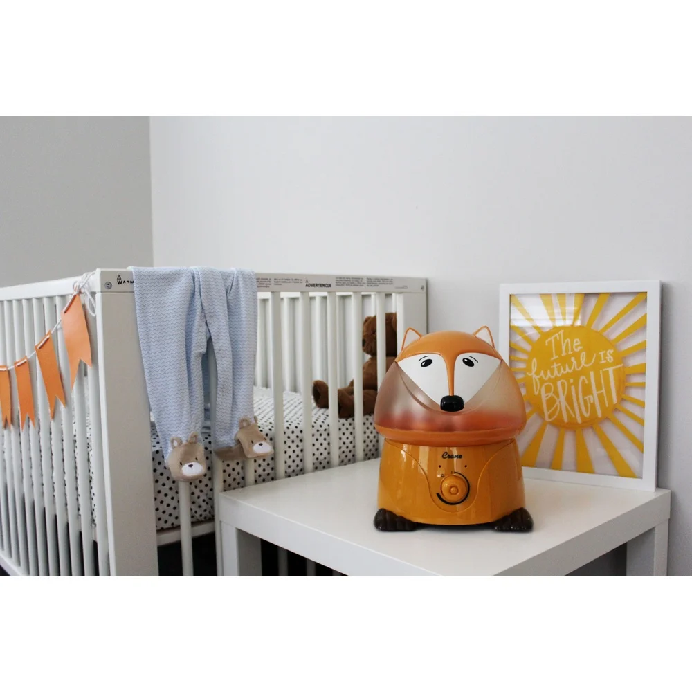 愛らしい超音波クールミスト加湿器 キッズ 1ガロン 500平方フィート対応 静音設計 24時間稼働 簡単清掃