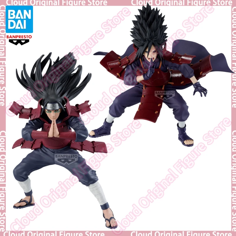 

In Stock 100% Original BANDAI Naruto：Shippūden Senju Hashirama and Uchiha Madara Anime Figures Toy Decoration Hobby