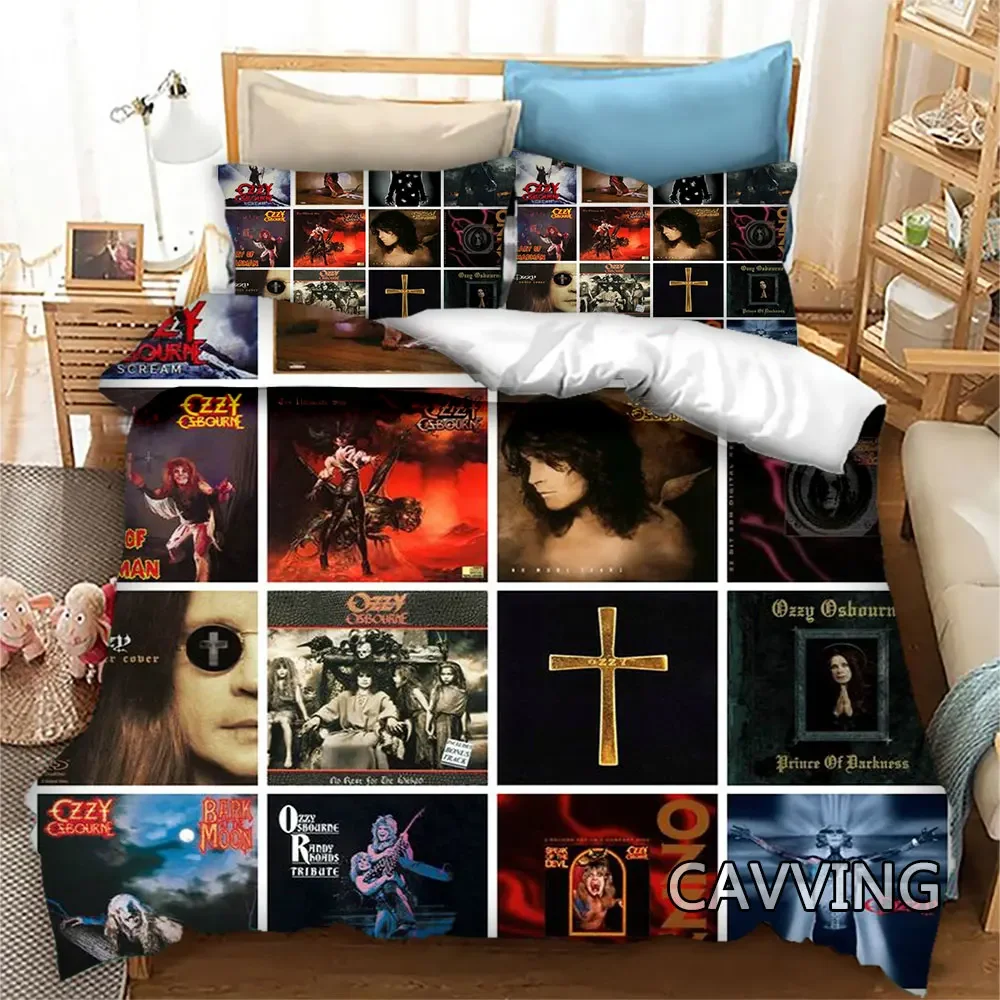 

Комплект постельного белья Ozzy osосвен с 3D принтом, пододеяльники и наволочки, одеяло, покрывало (размеры США/ЕС/Австралии), домашний текстиль J03