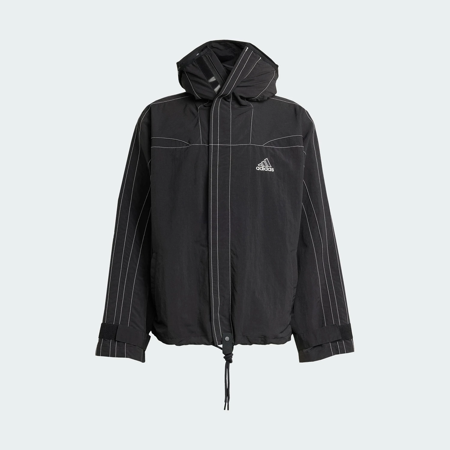 Adidas Official Genuine 2025 Spring New Men's Woven Striped Jacket JD5419