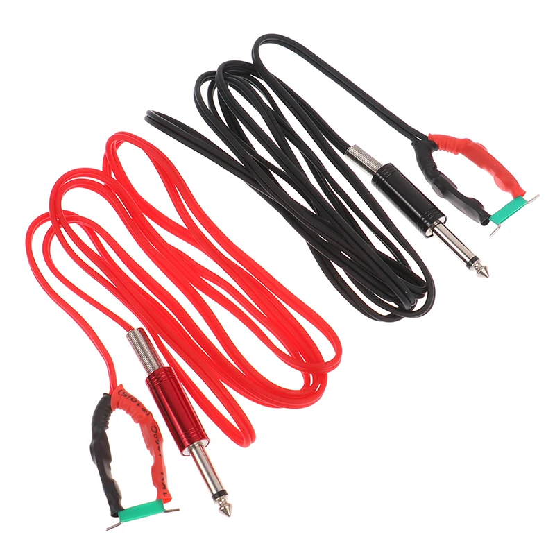 Tattoo Clip Cord Hook Line Power Tattoo Cable For Tattoo Machine/Gun Foot Pedal Switch Power Supply Accessory 1.8M