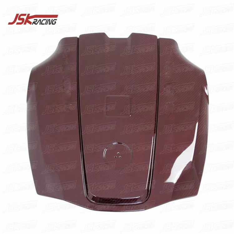 Red Carbon Fiber Engine Cover for 2015-2016 Mercedes Benz AMG GT GTS
