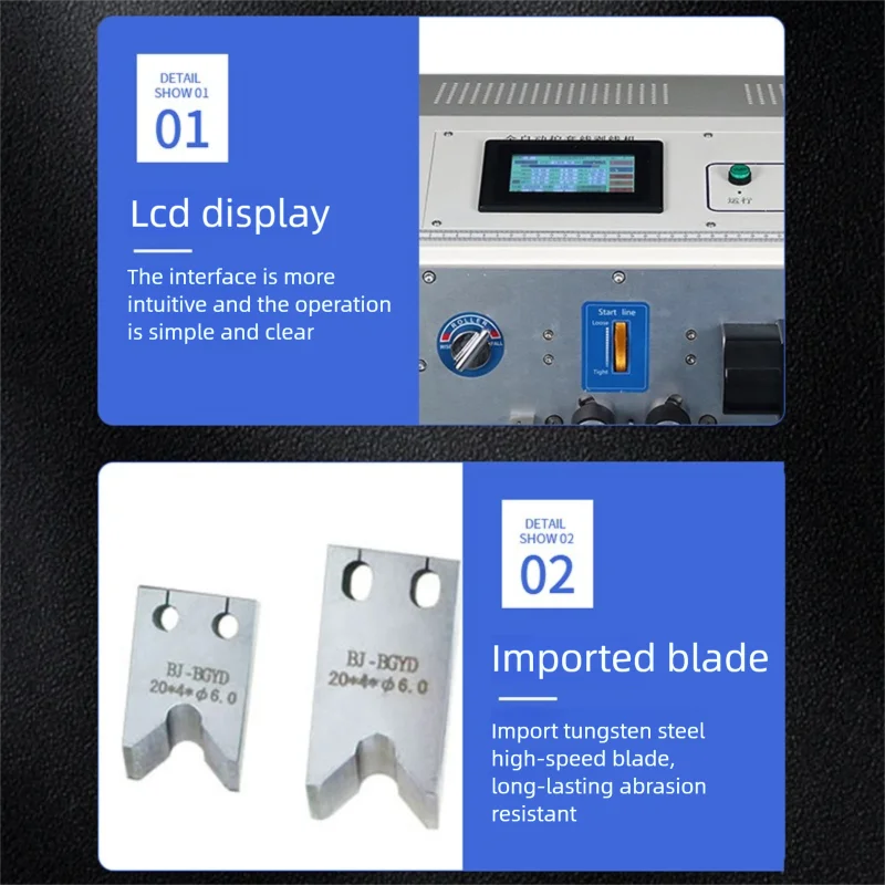 Máquina peladora de doble capa de alambre interior exterior de funda redonda de alta velocidad de 10 mm2 Máquina automática de corte y pelado de cables