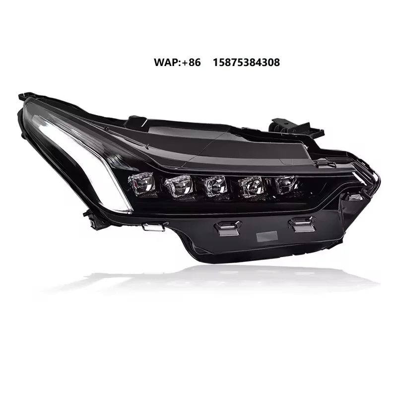 Headlight Assembly for CT5 2020-2022 DRL Low LED Lens High Beam