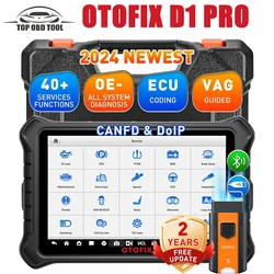 OTOFIX D1 PRO Car Diagnostic Scanner ECU Coding OBD2 Scanner BiDirectional Control Automotive Scan Tool CANFD DOIP 2-Year Update