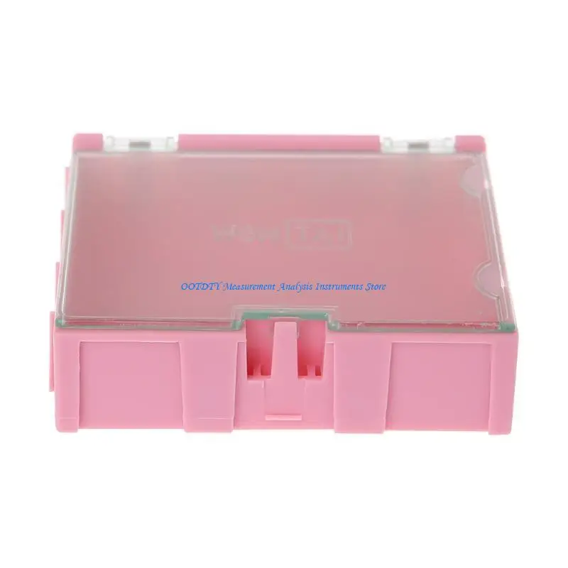 367D Mini SMT Electronic Box IC Electronic Components Storage Cases 75x63x21mm