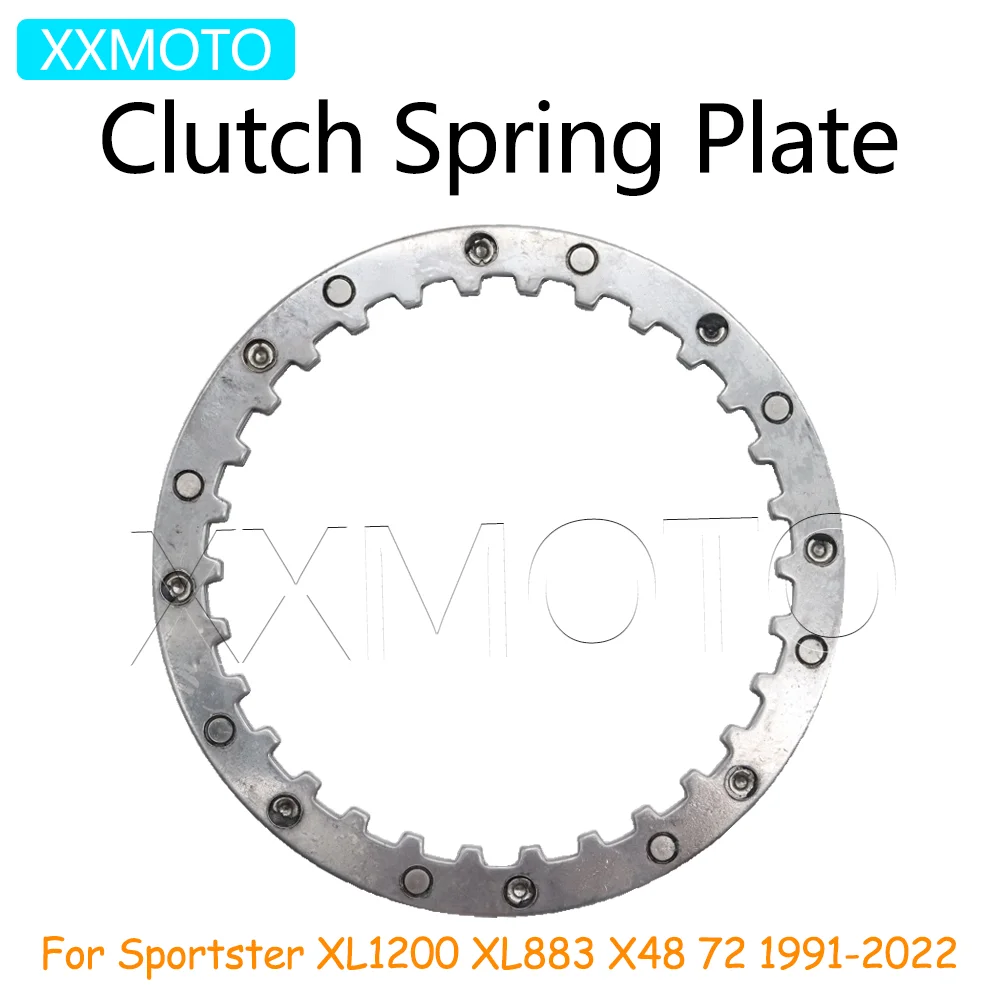 

Для Harley Sportster XL883 XL 1200 883 X48 72 1991-2020 2021 2022 мотоцикл Sportster XL1200 пружинная пластина сцепления аксессуары
