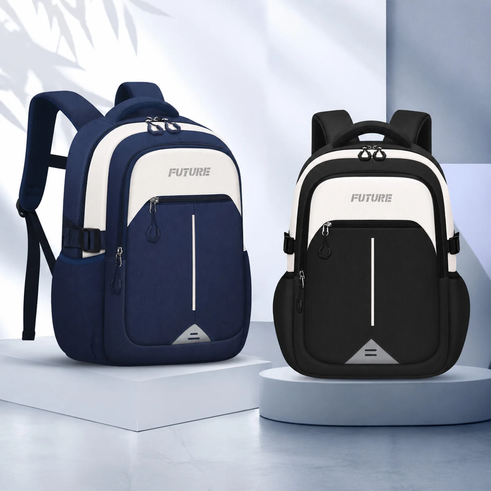 Kids Anti-Scoliosis School Bag for Grades 1-9,Large Capacity School Backpack for Boys Girls Ergonomic Bookbag for Teenagers