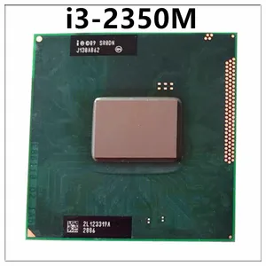 Dual-Core-CPU-Prozessor Quad-thread, Core i3-2350m, i3 2350 m, SR0DN, 2,3 GHz, L2 = 512 m, L3 = 3M, 35W G2 Sockel 12 Hauptverkaufsplatte Mae i3 9100f - №9