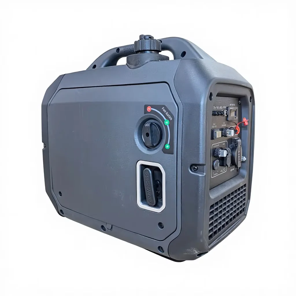 Portable Silent Dual Fuel Air-Cooled 200cc Auto Start Inverter Generator 2000W 48V 50/60Hz Light Weight Series 56dB view 3