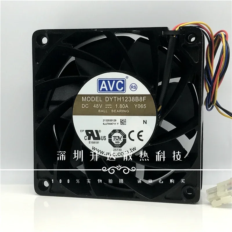 

+Новый 12 см для оригинального вентилятора охлаждения сервера AVC DYTH1238B8F 48 В 1,8 А 12038 120 мм