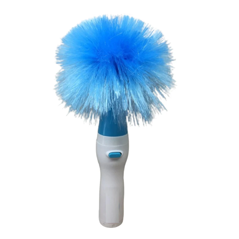 Electric Duster Feather Long Dust Brush Rotating Cleaner Brush For Cleaning Dust Hair Car Removal Household Cleanliness Instant