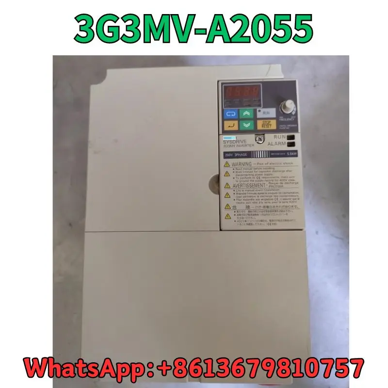 

Used Frequency converter 3G3MV-A2055 test OK Fast Shipping