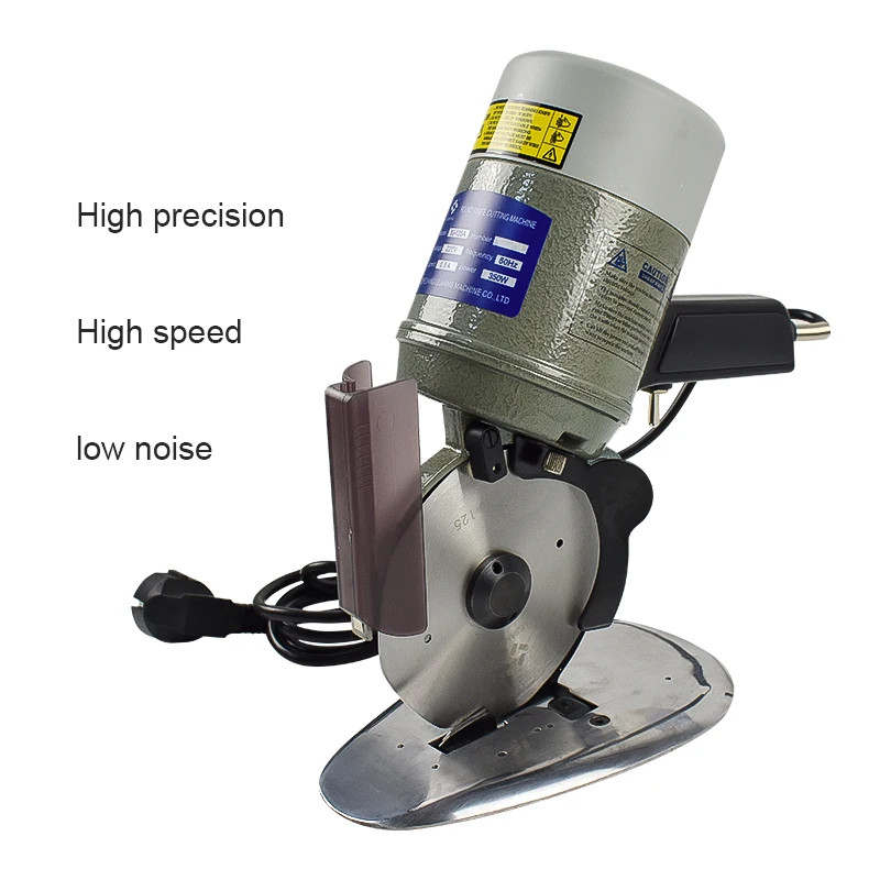 Electric round knife cutting line machine round knife electric shear knife hand push cutting machine fabric cutting machine