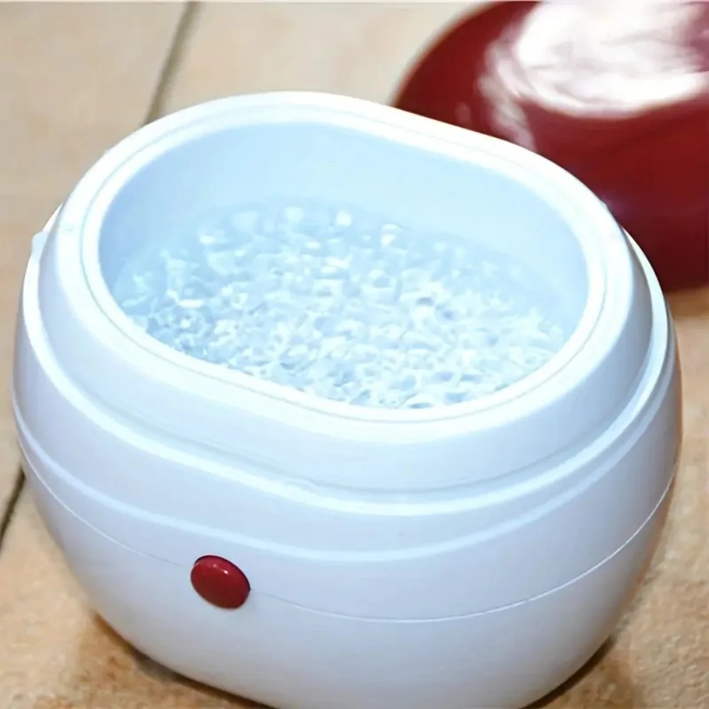 

Portable Ultrasonic Cleaner for Dentures, Retainers, Mouthguards, Jewelry | Battery-Powered, Hygienic Filtration | Compact, Trav