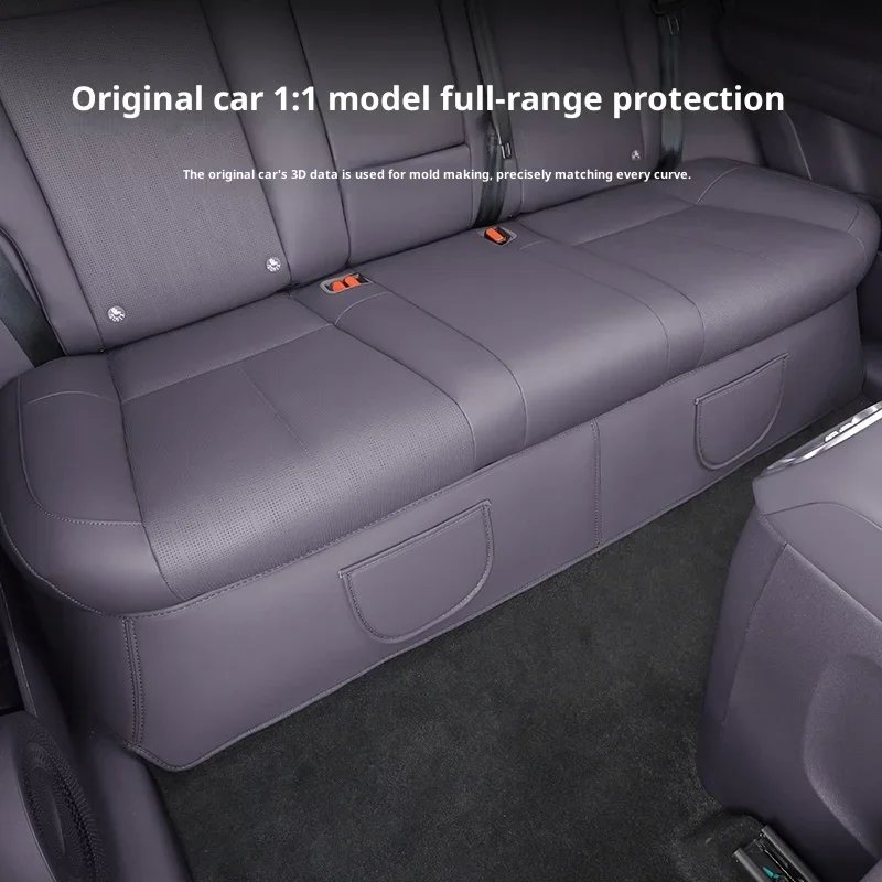 For Leapmotor B10 2025 Rear Seat Under Kick-Proof Scratch-Proof Pad Interior Modification Special Products image 4