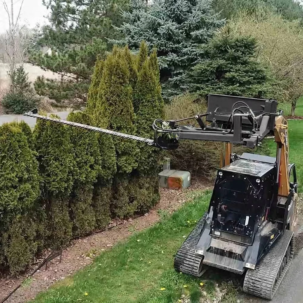 Skidsteer Hedge Trimmer for Skid Steer Loader