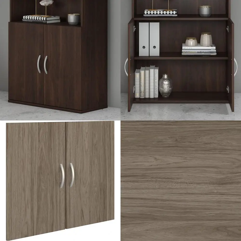 

Modern Hickory Studio C Bookcase Door Set by Bush Business Furniture