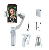Wholesales  L7Cpro Plus Phone Gimbal Stabilizer With Remote Gesture Control  Ai Auto Face Tracking  With Tripod Fill Light