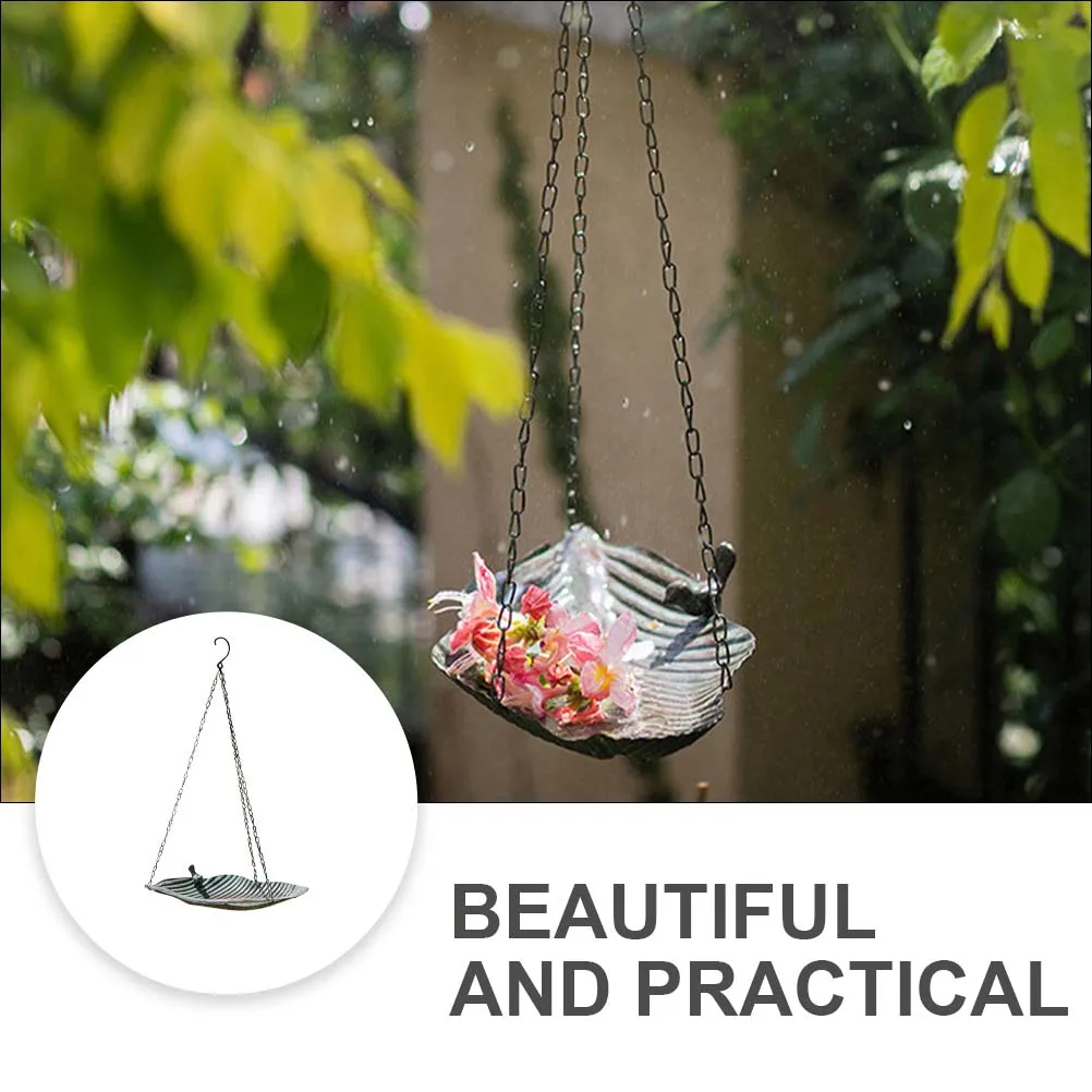 

Retro Feeder Hanging Outdoor Durable Reusable Garden Backyard Decoration Attract Birds Easy Install Feeding for Birds