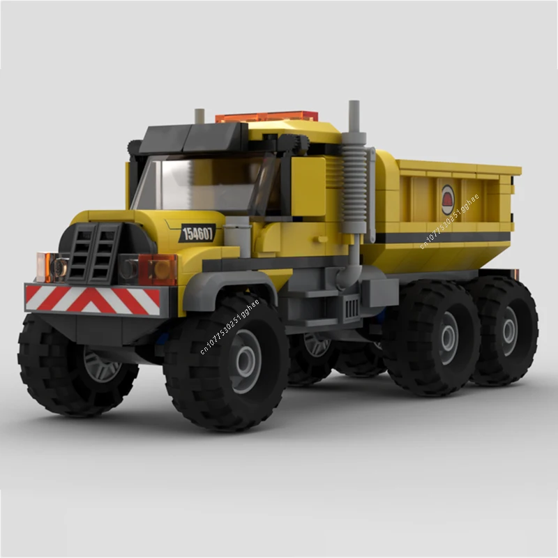 Classic City Vehicle Demolition Dump Truck Building Blocks Model Bricks Assemble Display  Children's Toys Gifts 245PCS