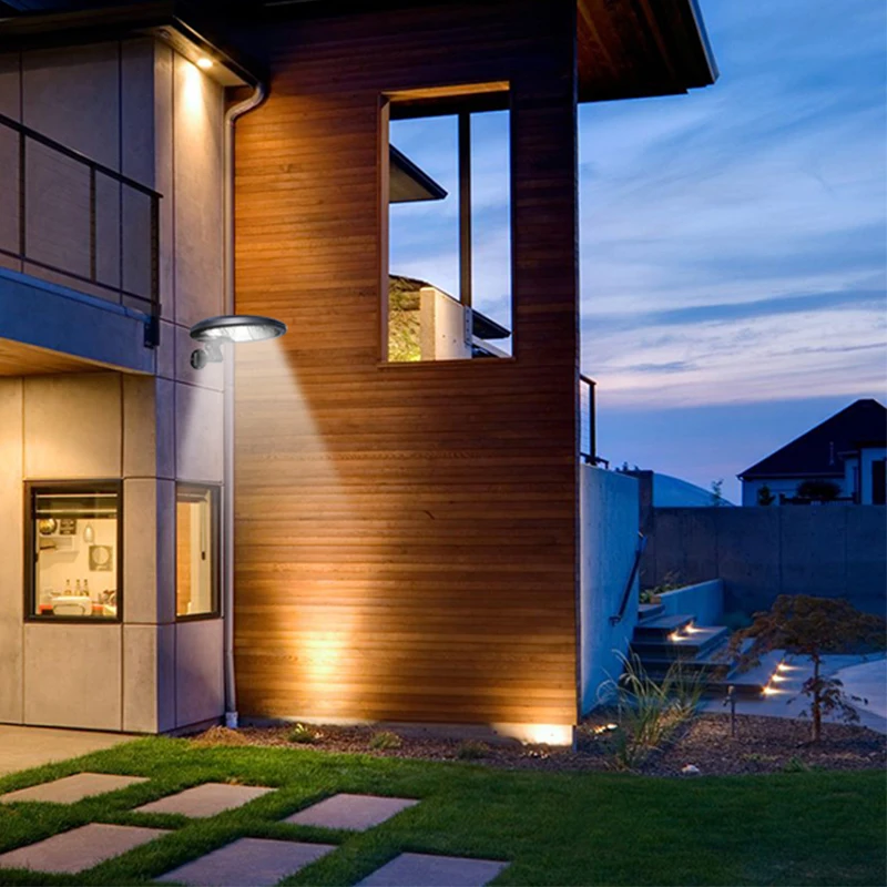 ACMESHINE 56LED Waterproof IP65 Solar 80° Rotatable Wall Light Waterproof Motion Sensor Lamp Outdoor Lighting Path Street Light