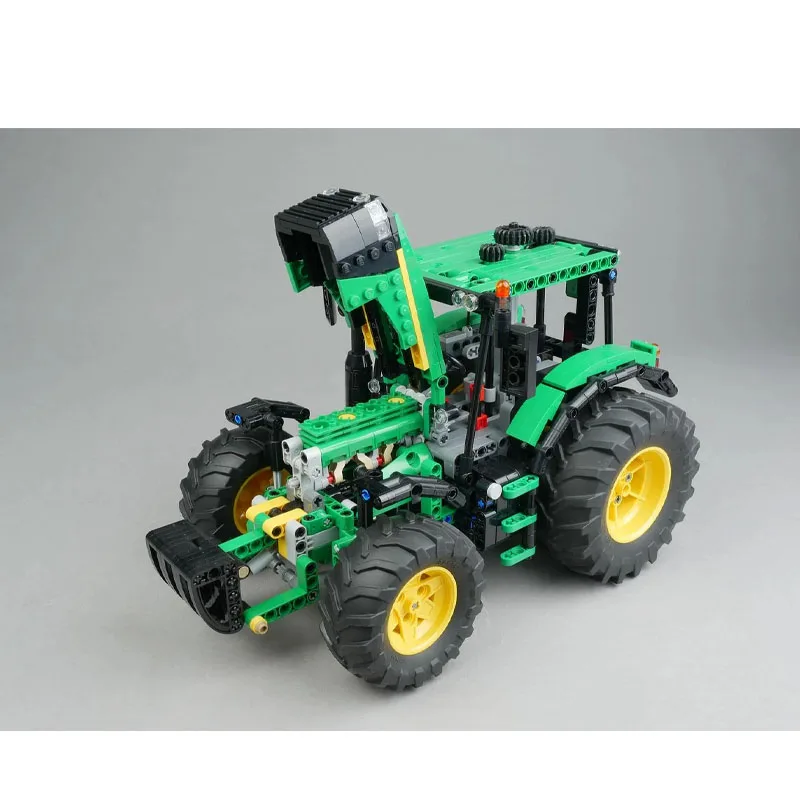 MOC-77079 Urban Agriculture Farm Tractor Building Block Model 1006 Parts MOC Creative Boys Children's Birthday Toy Gift